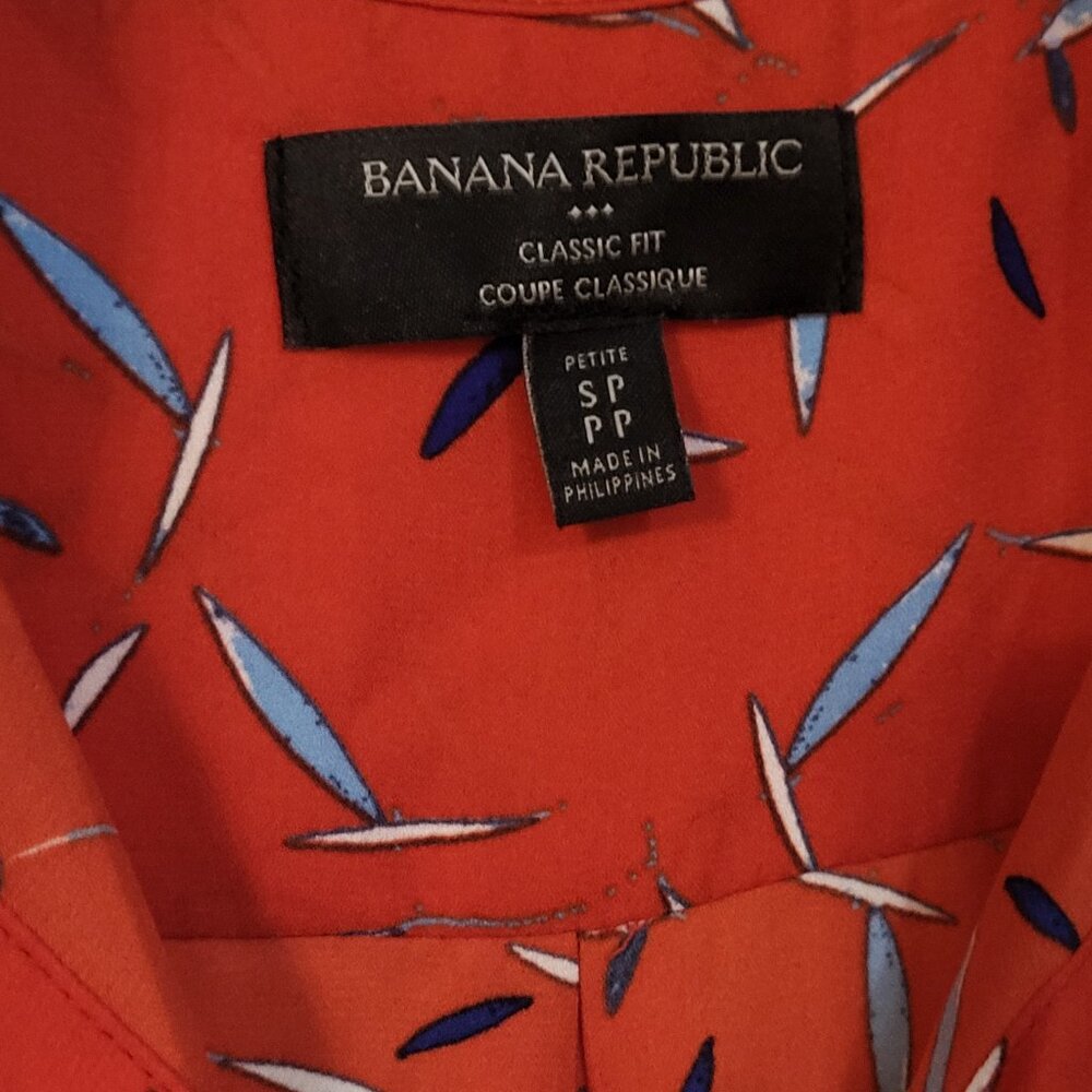 Banana Republic Sleeveless Blouse - Petit Small - Picture 3 of 4